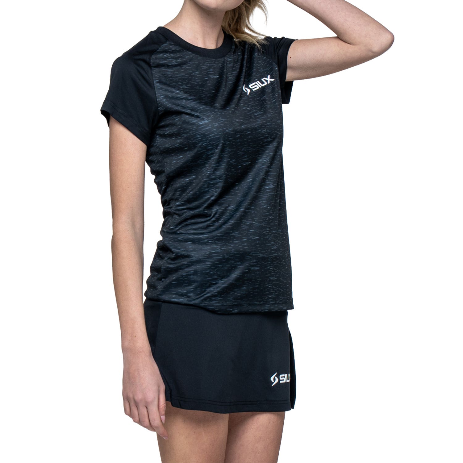 CAMISETA SIUX CLUB 26 MUJER NEGRO
