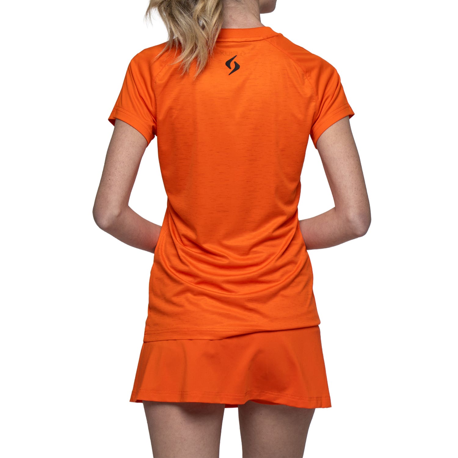 CAMISETA SIUX CLUB 26 MUJER NARANJA