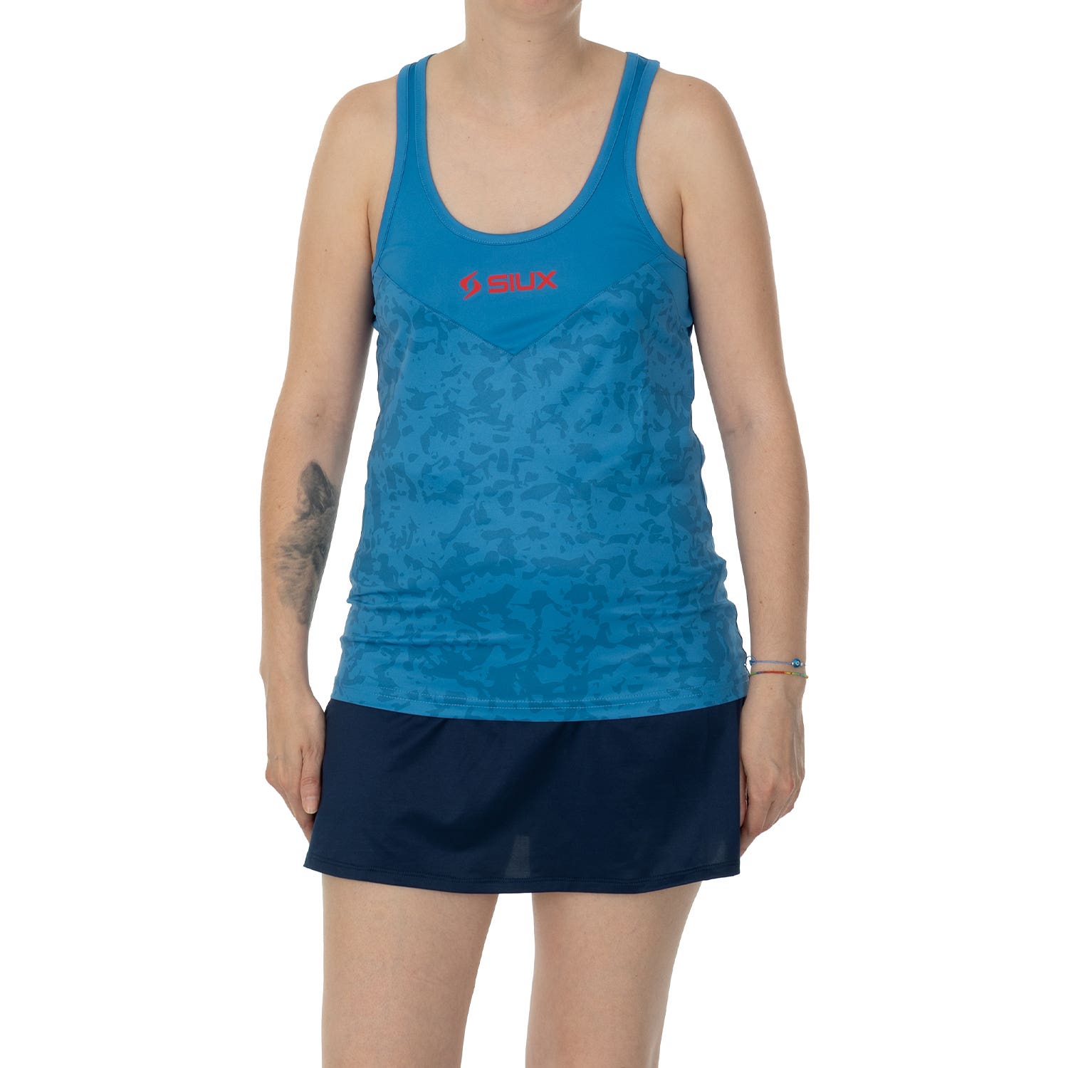 CAMISETA SIUX CYBER 26 MUJER AZUL