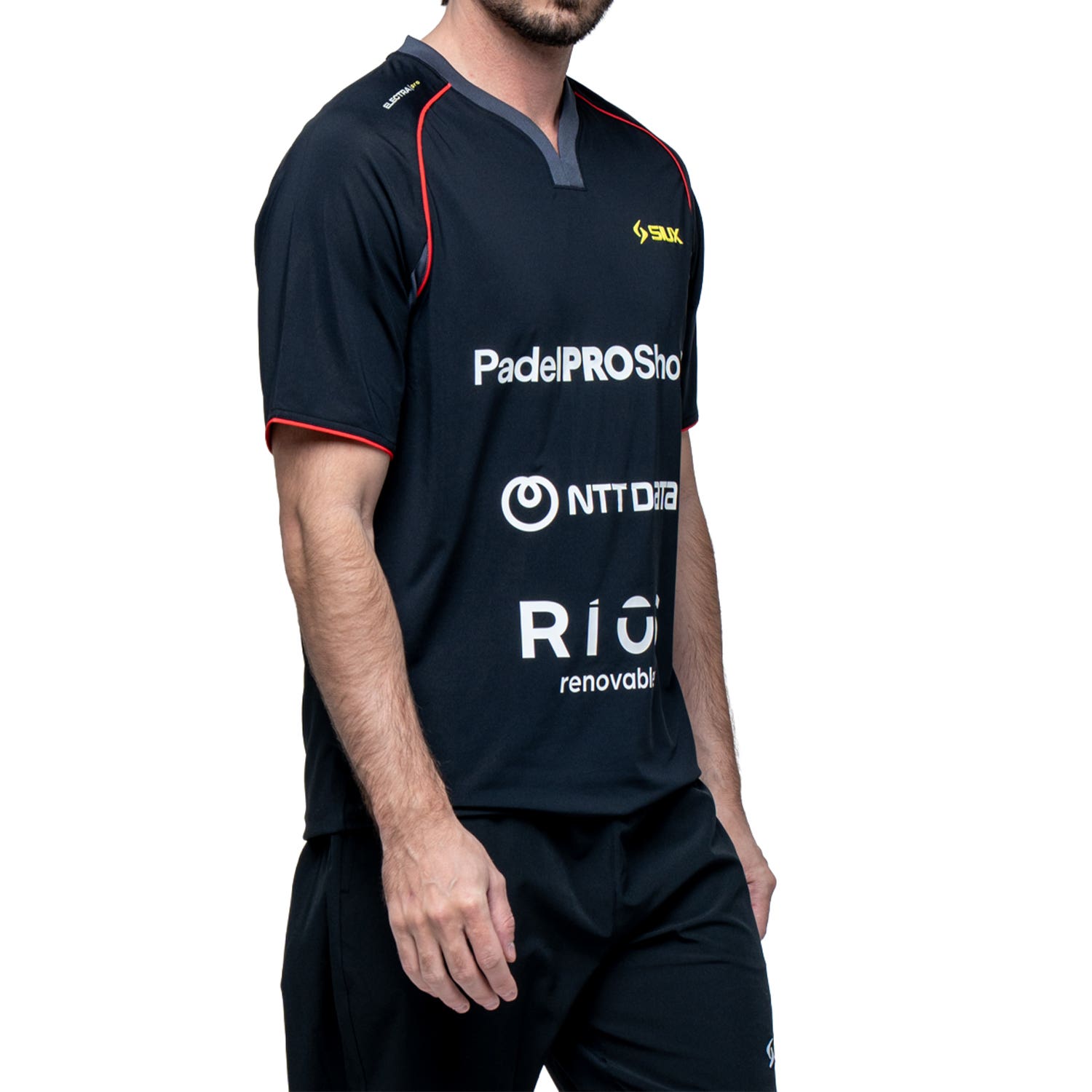 CAMISETA SIUX ELECTRA X STUPA 26 NEGRO