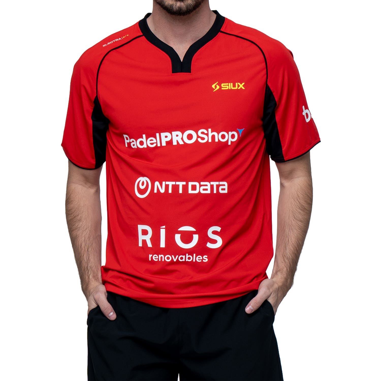 CAMISETA SIUX ELECTRA X STUPA 26 ROJO
