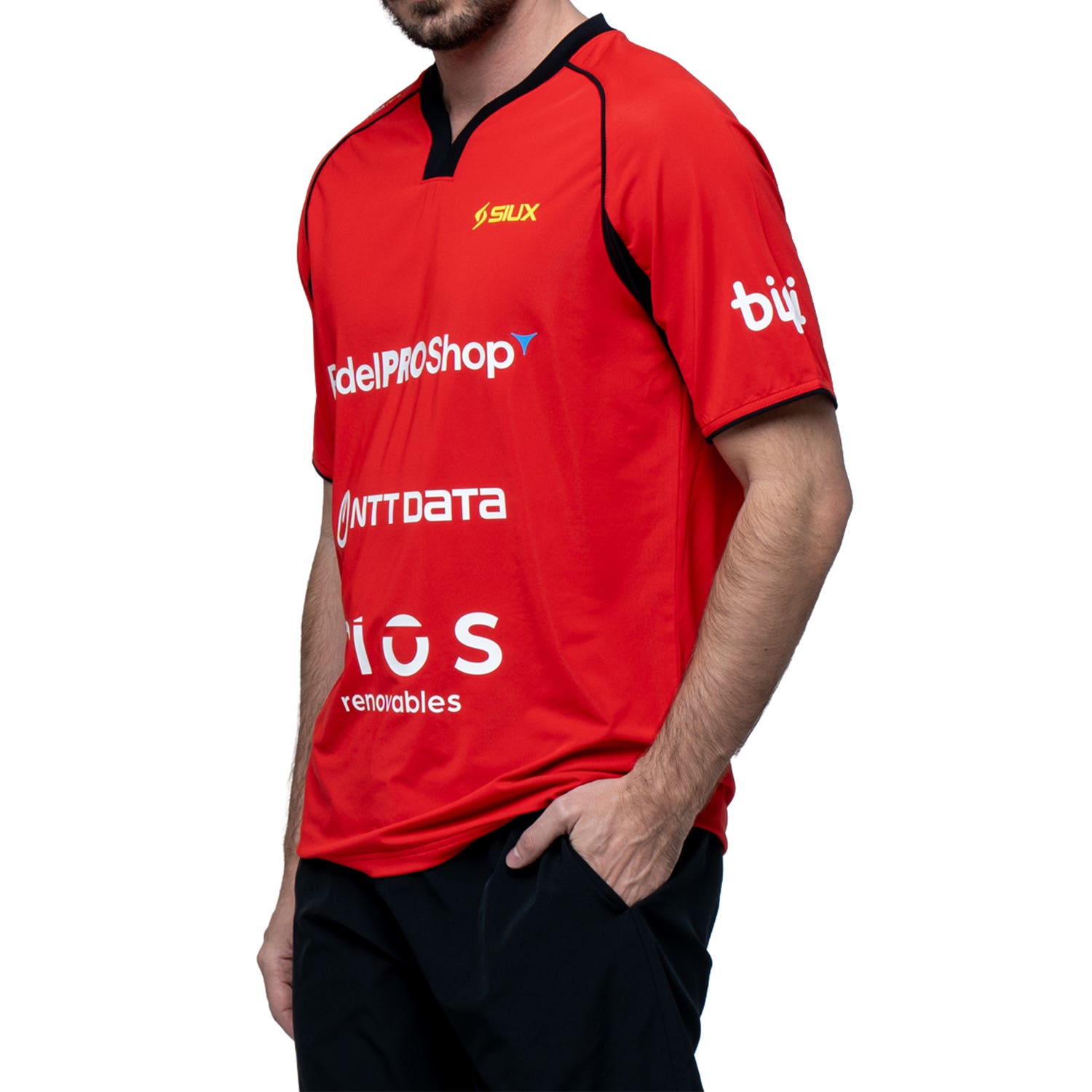 CAMISETA SIUX ELECTRA X STUPA 26 ROJO