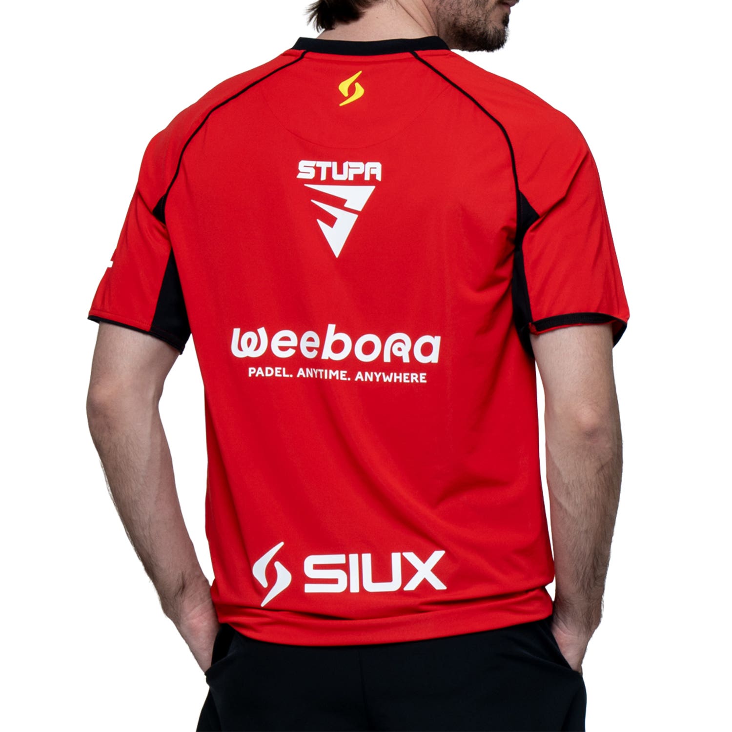 CAMISETA SIUX ELECTRA X STUPA 26 ROJO