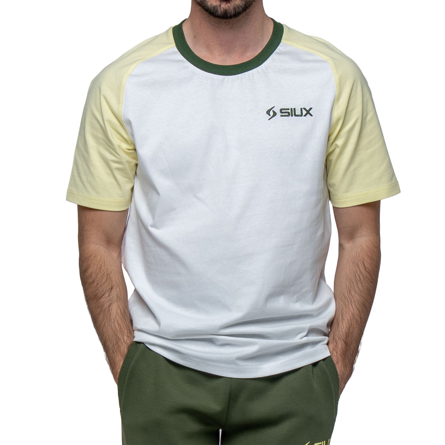 CAMISETA SIUX GAREH CASUAL BLANCO