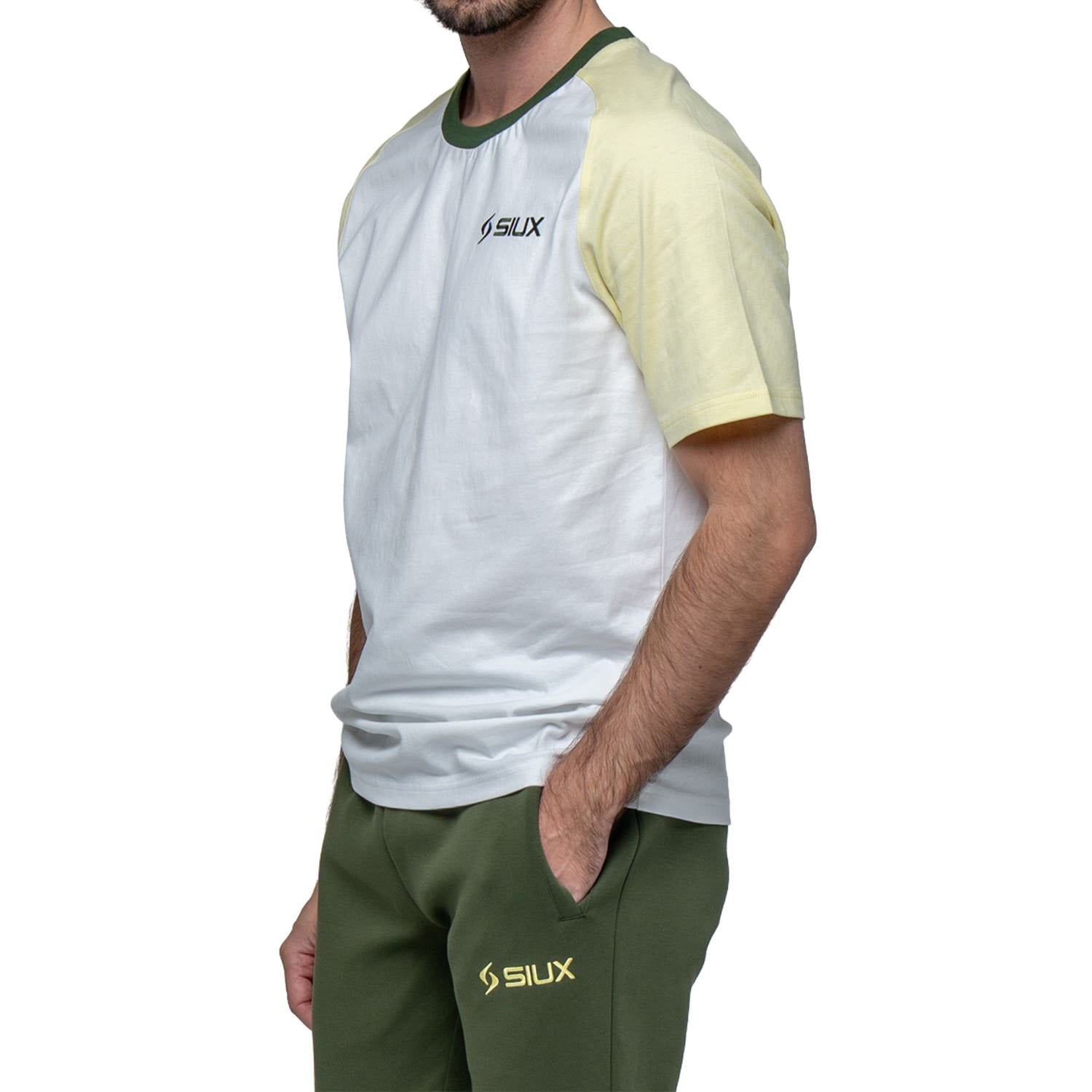 CAMISETA SIUX GAREH CASUAL BLANCO