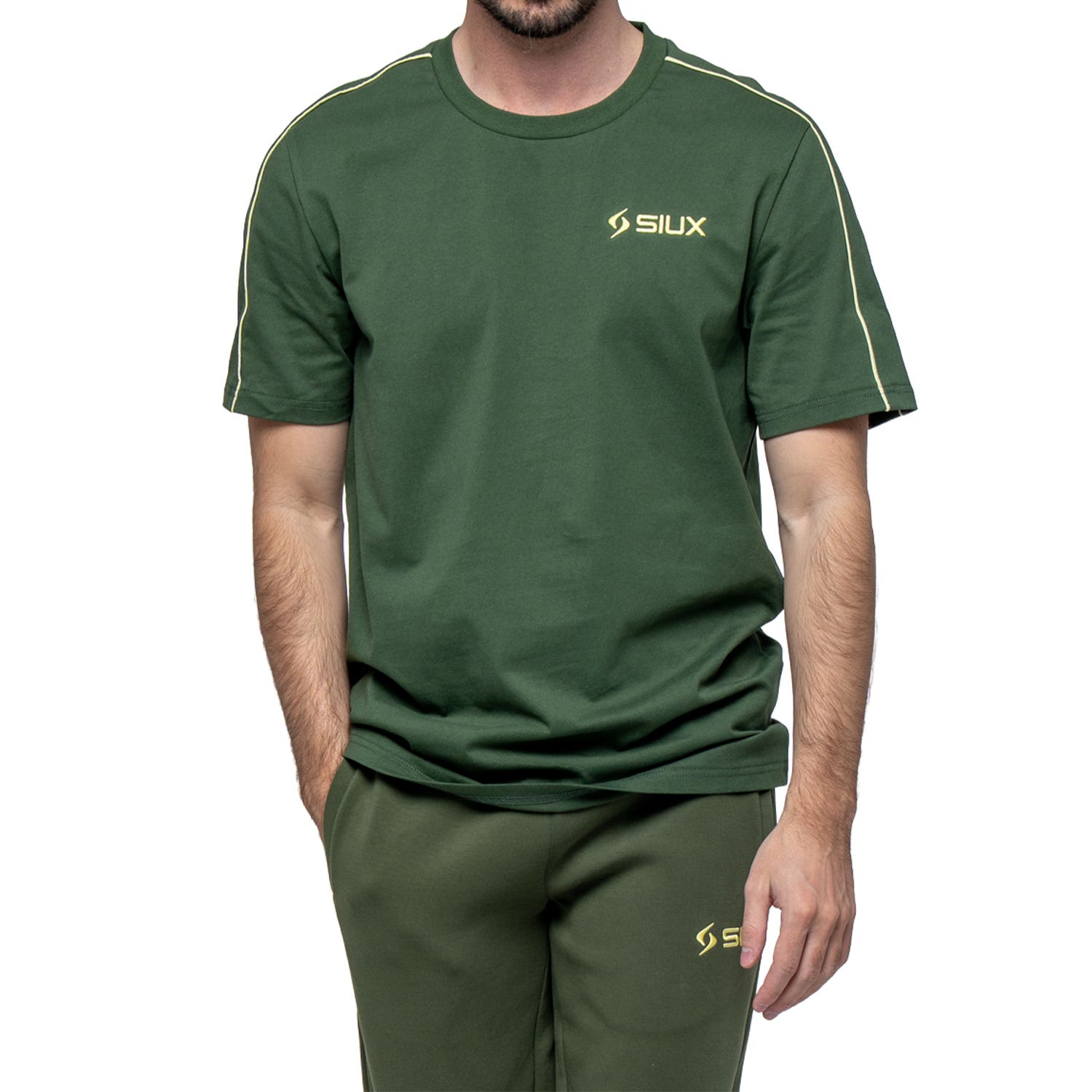 CAMISETA SIUX GAREH CASUAL VERDE
