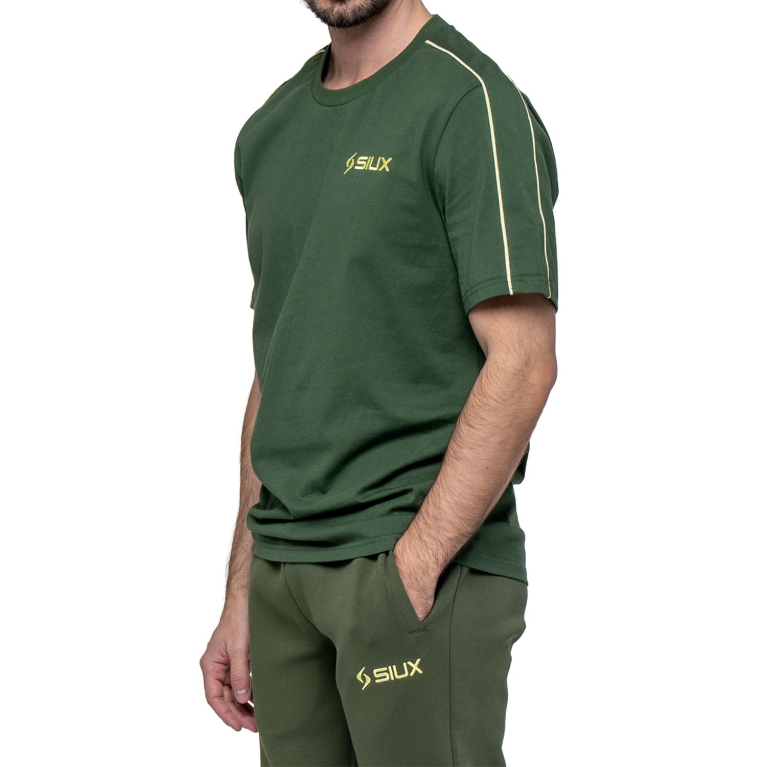 CAMISETA SIUX GAREH CASUAL VERDE