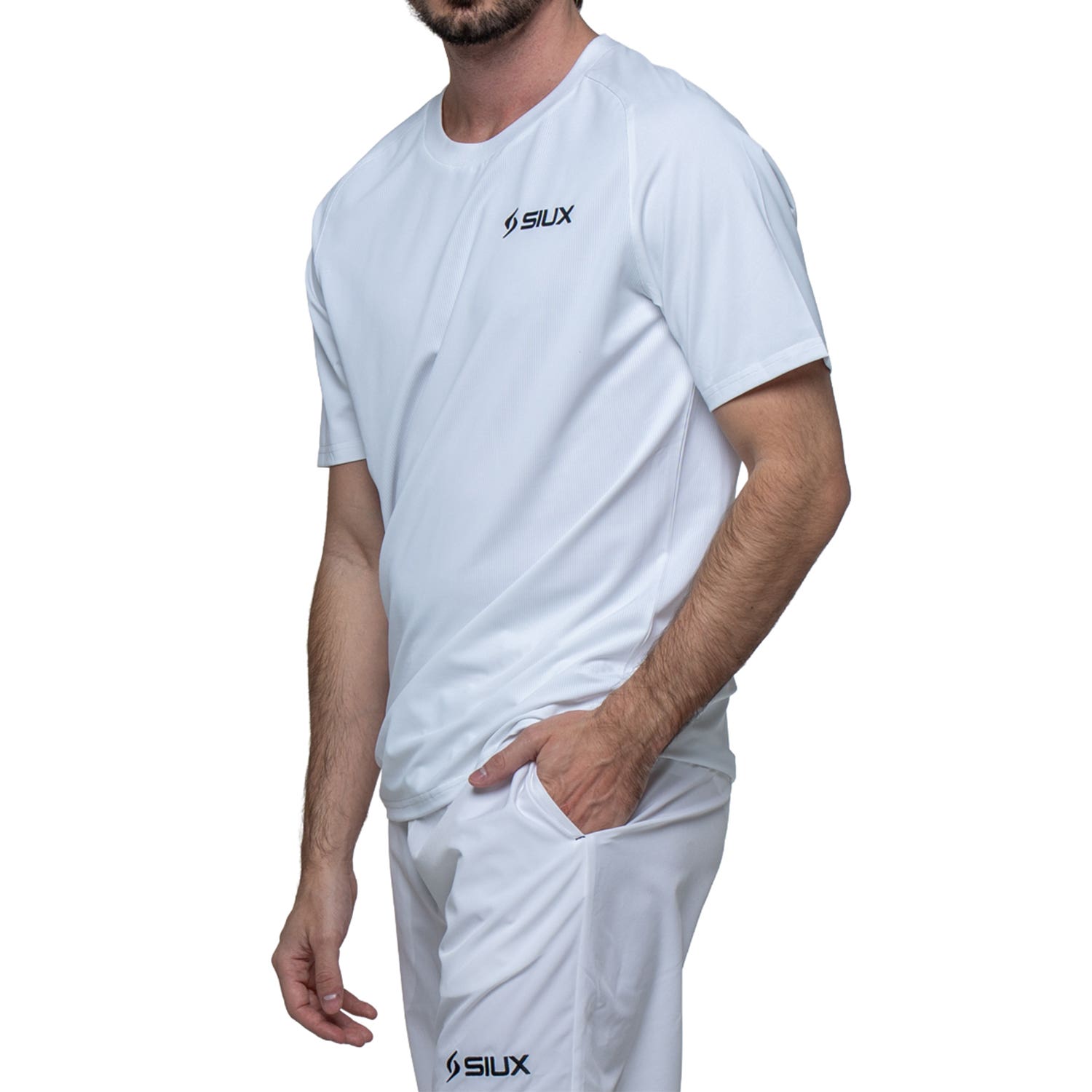 CAMISETA SIUX MATCH 26 BLANCO