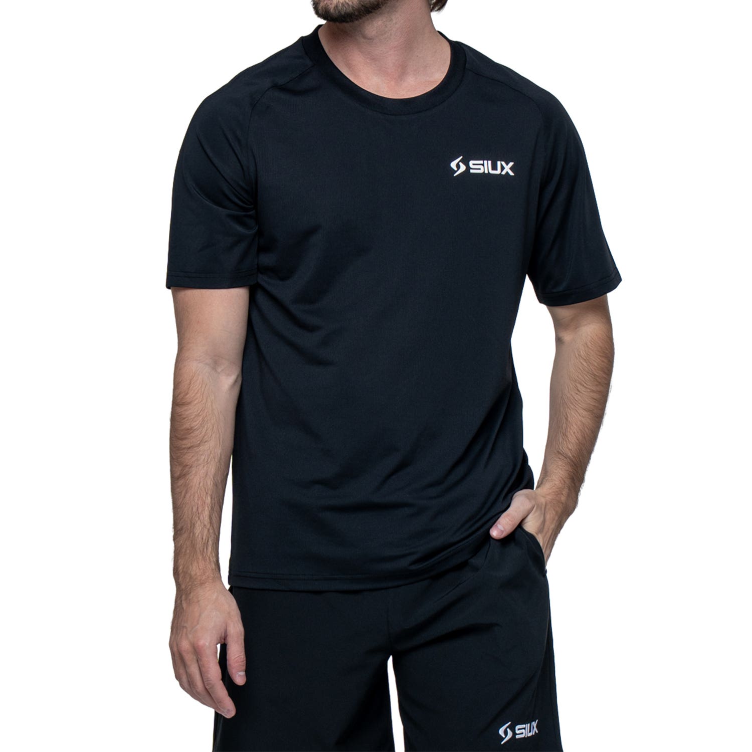 CAMISETA SIUX MATCH 26 NEGRO