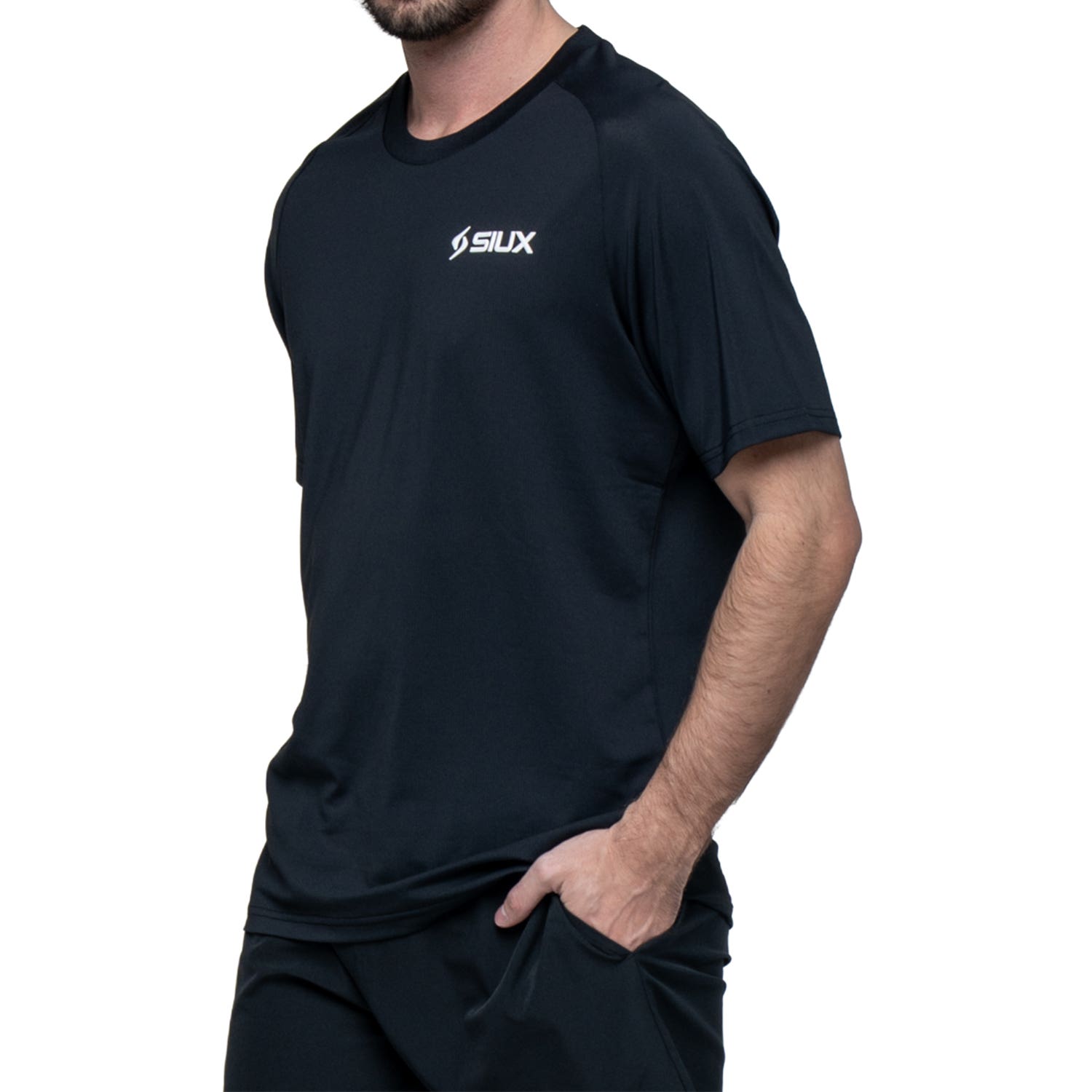 CAMISETA SIUX MATCH 26 NEGRO