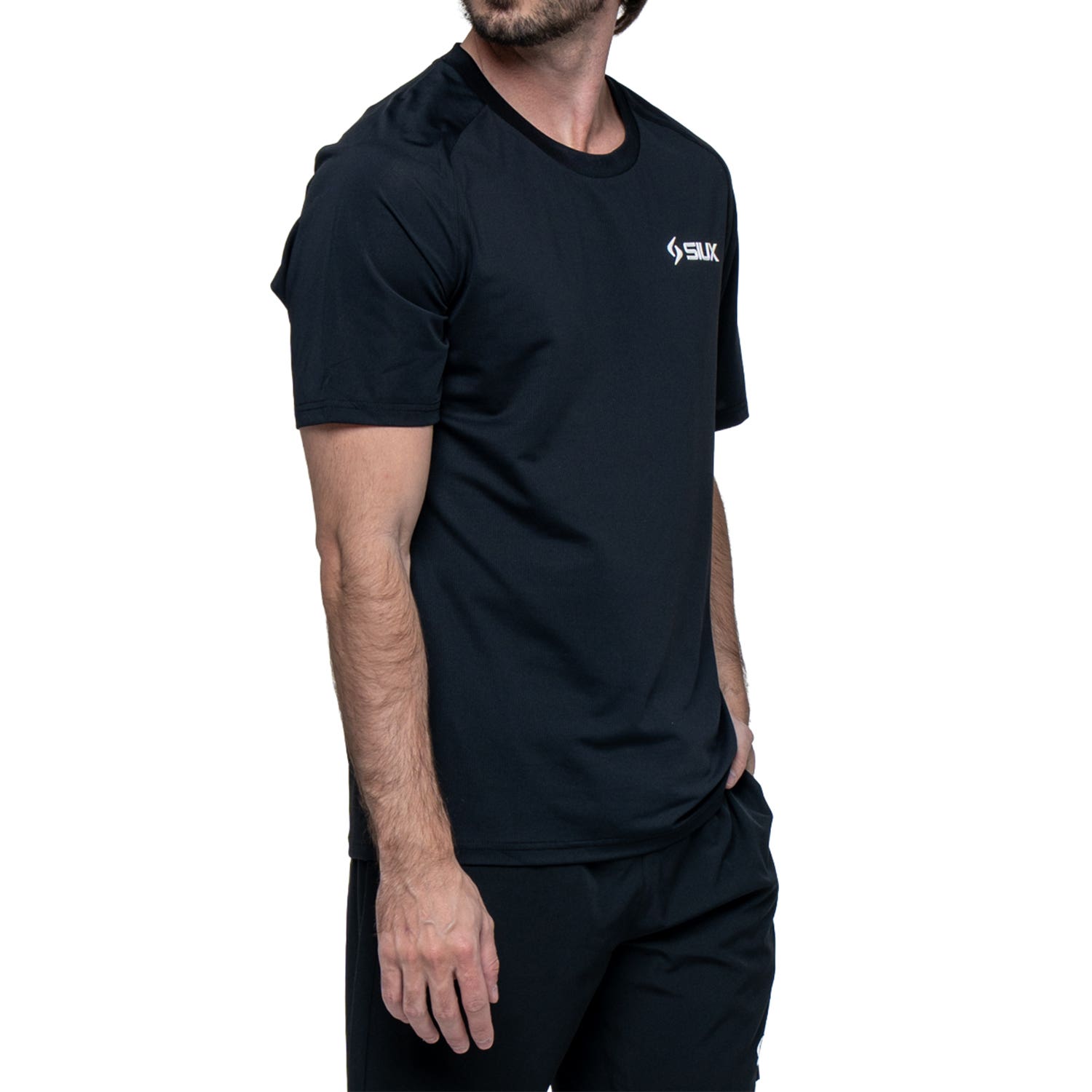 CAMISETA SIUX MATCH 26 NEGRO