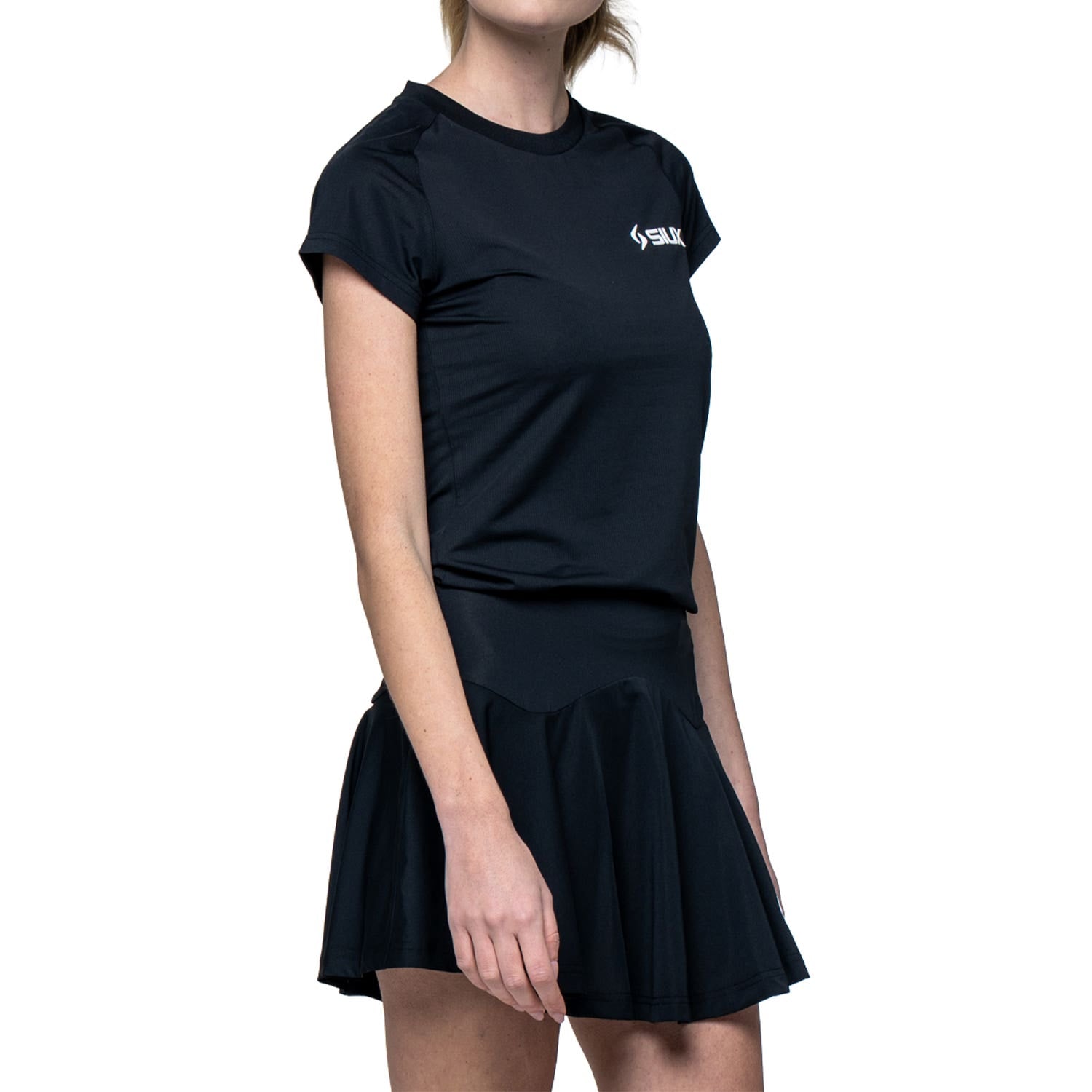 CAMISETA SIUX MATCH 26 MUJER NEGRO