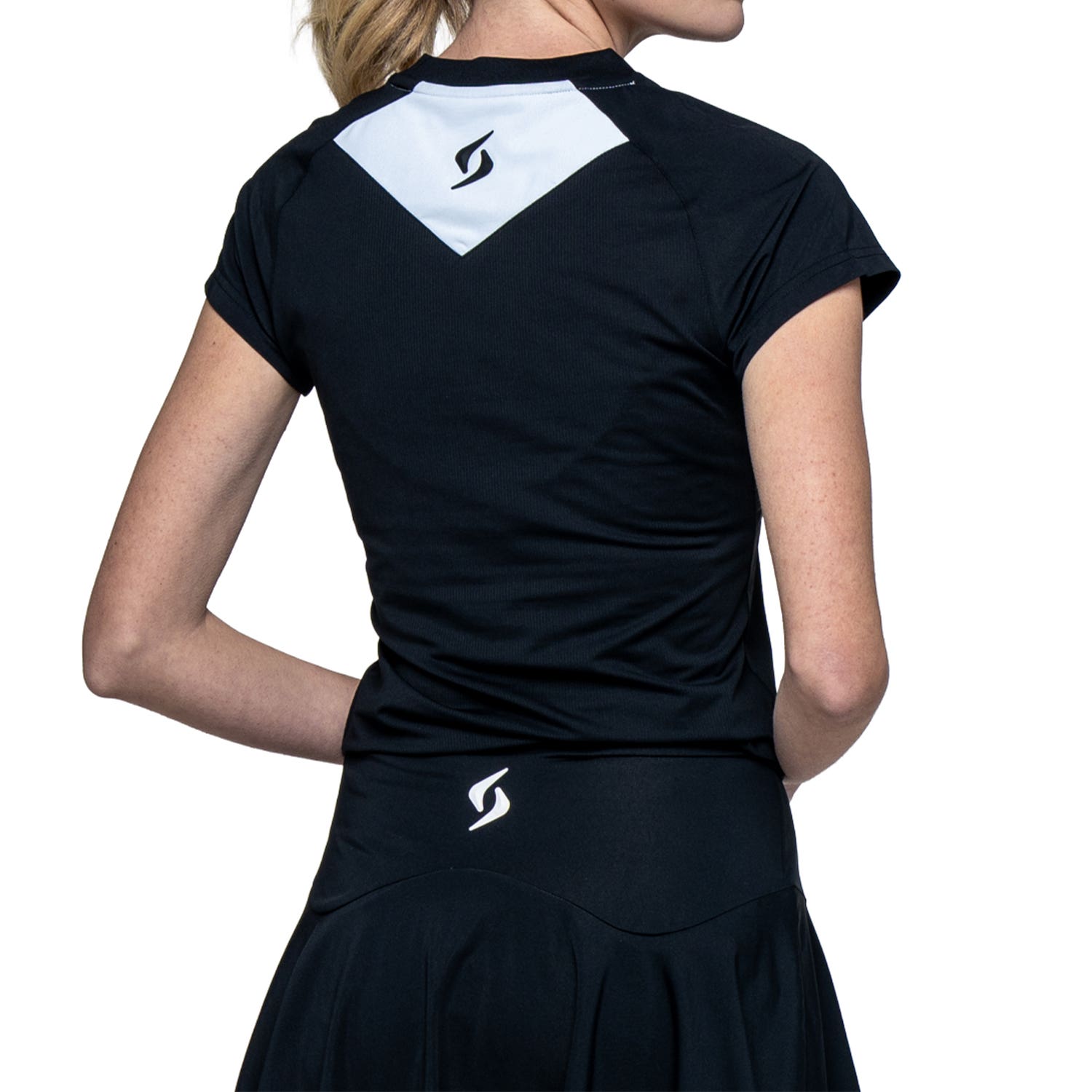 CAMISETA SIUX MATCH 26 MUJER NEGRO