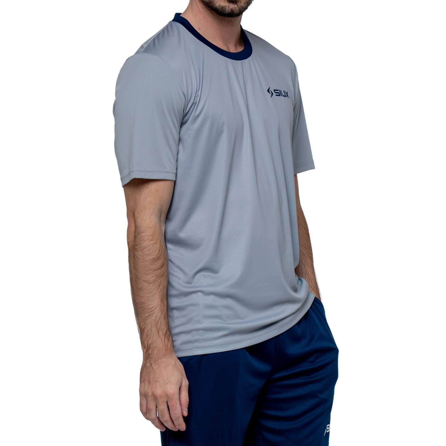 CAMISETA SIUX WAVE 26 GRIS