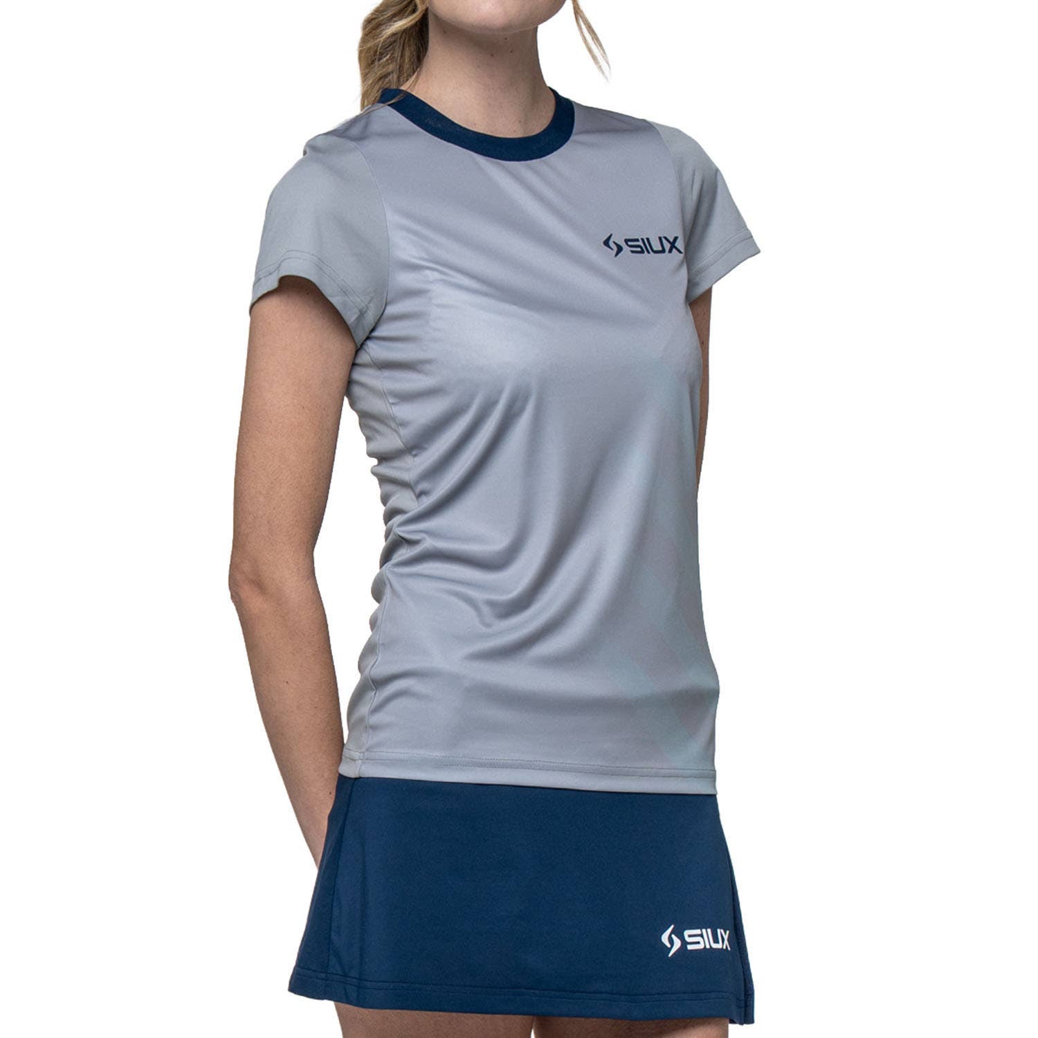 CAMISETA SIUX WAVE 26 MUJER GRIS