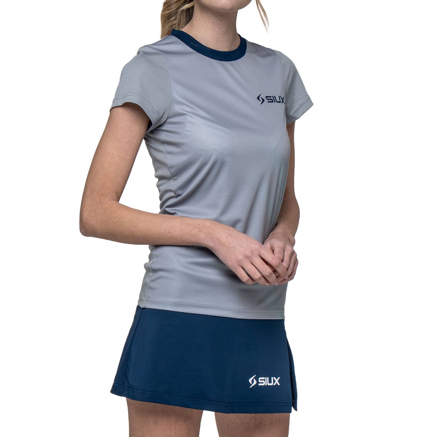 CAMISETA SIUX WAVE 26 MUJER GRIS