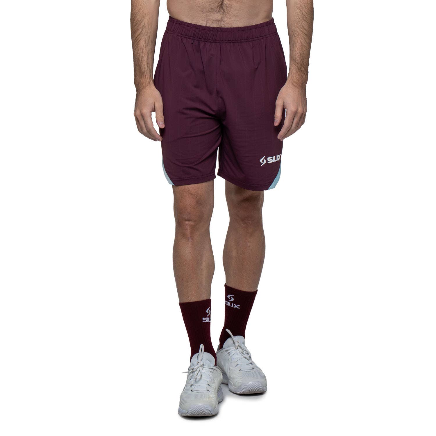 PANTALÓN CORTO SIUX APEX GRANATE