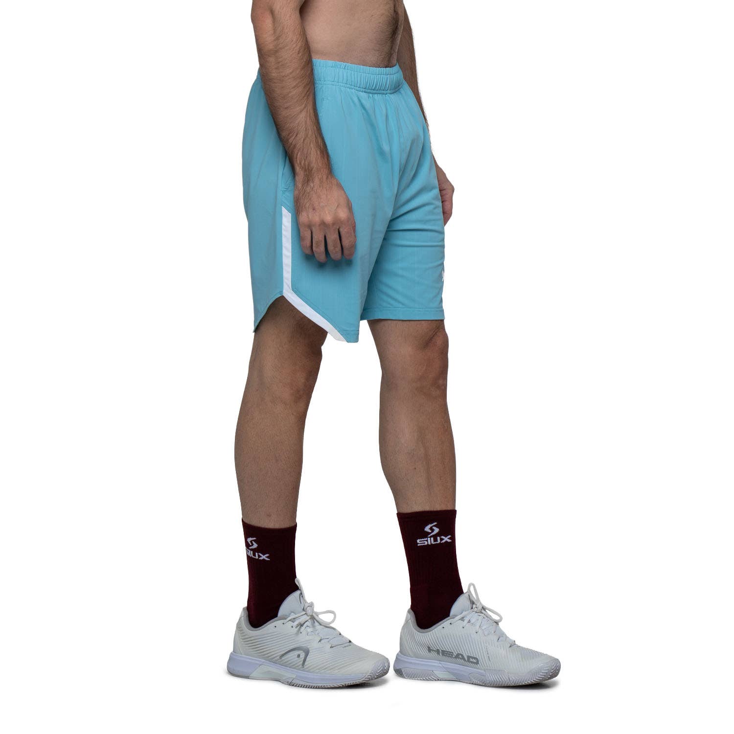 PANTALÓN CORTO SIUX APEX AZUL CELESTE