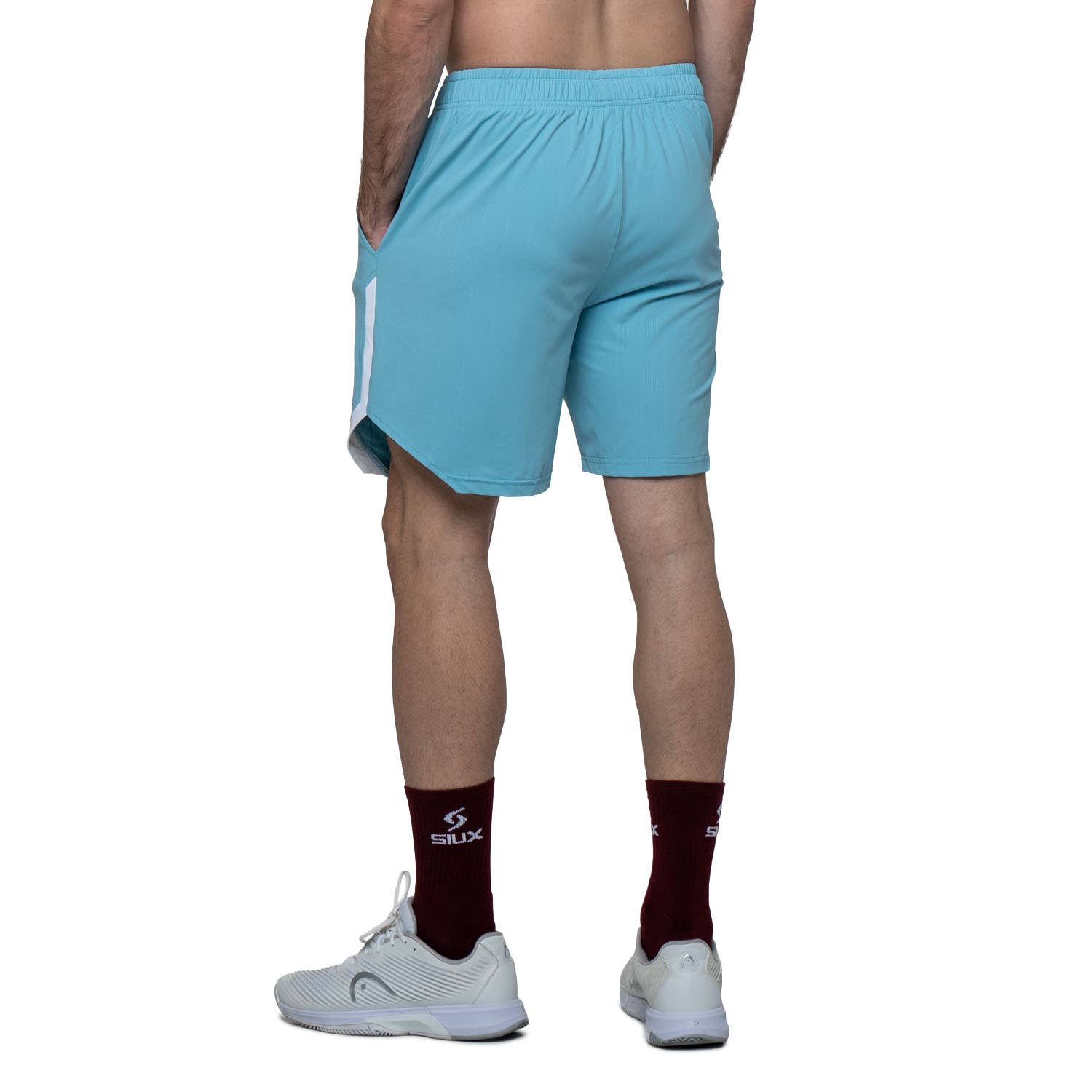 PANTALÓN CORTO SIUX APEX AZUL CELESTE