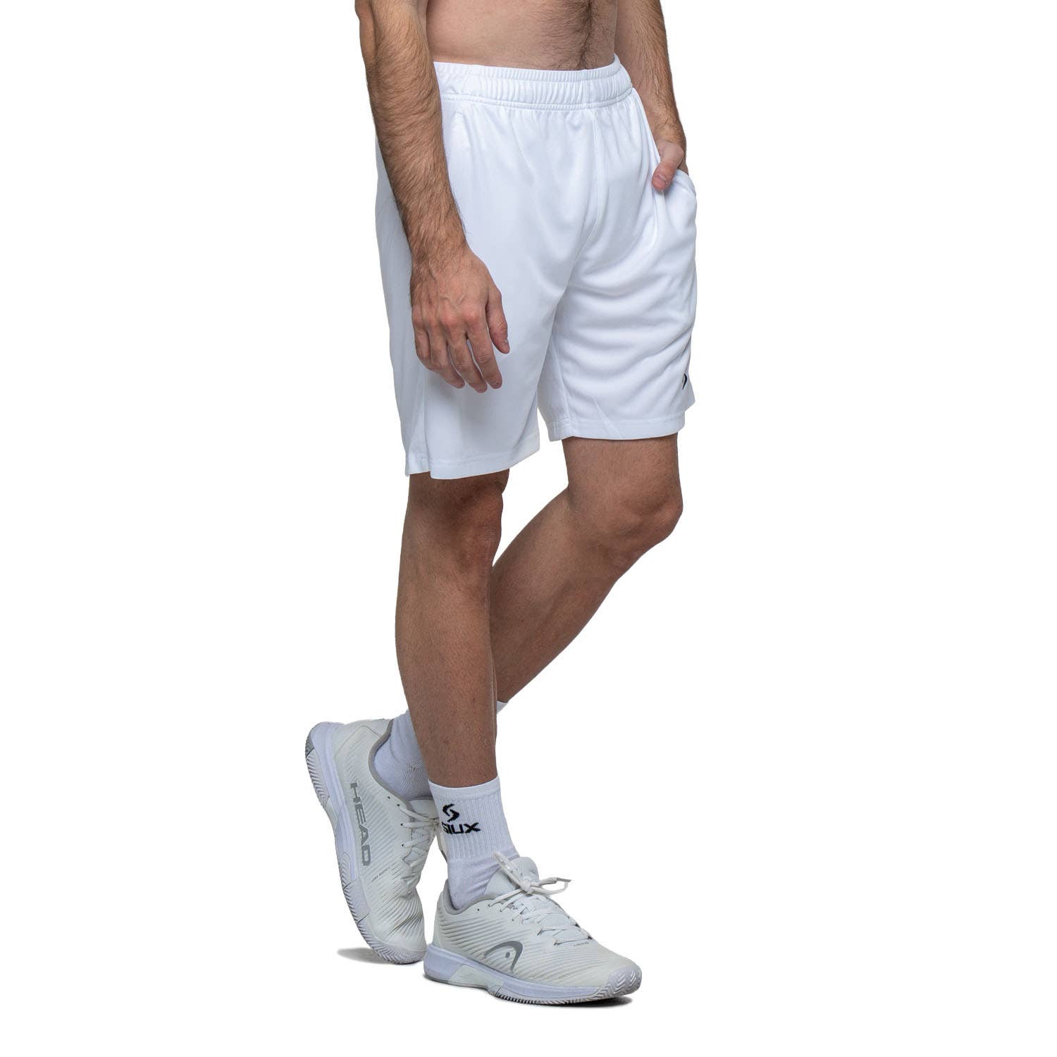 PANTALÓN CORTO SIUX CLUB 26 BLANCO