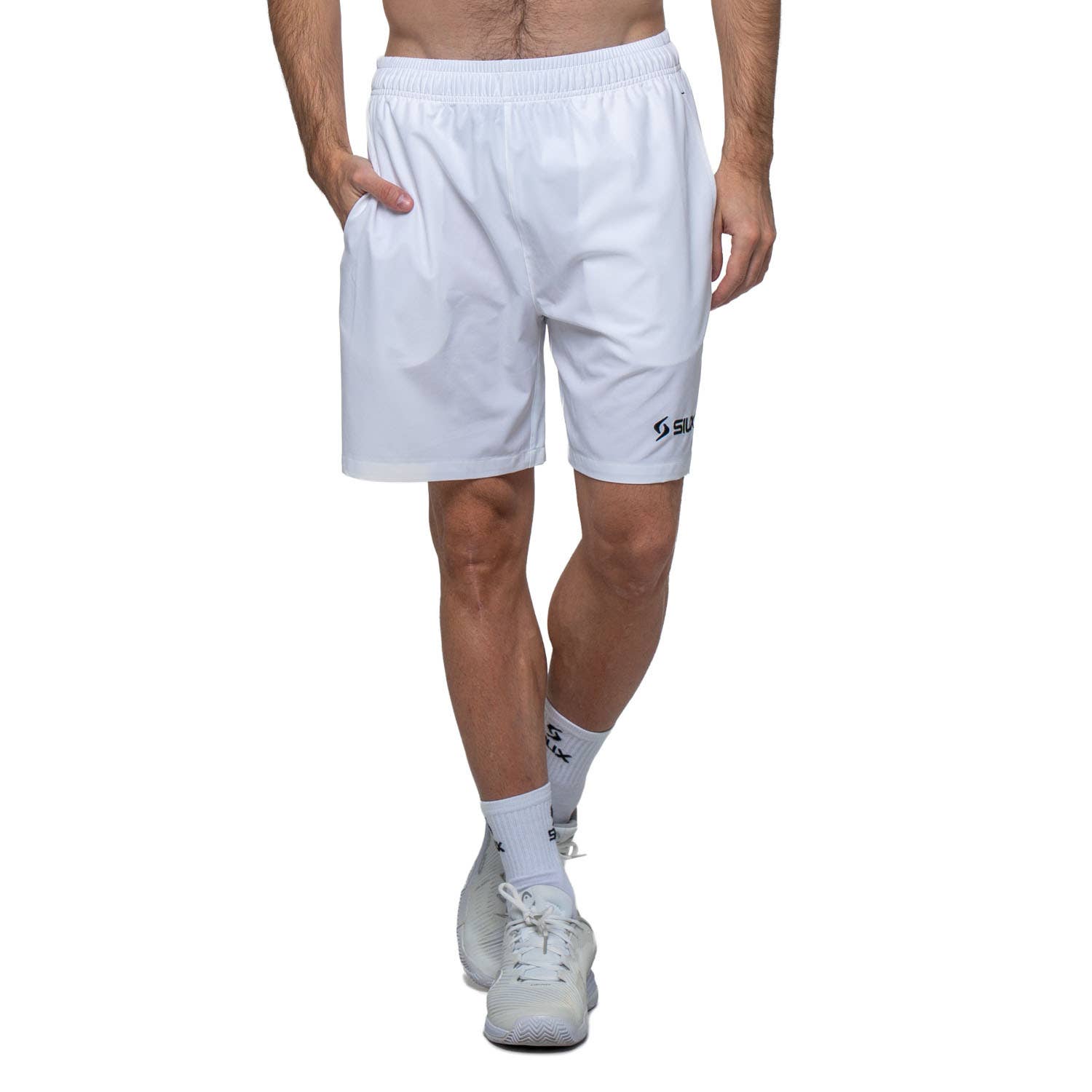 PANTALÓN CORTO SIUX MATCH 26 BLANCO