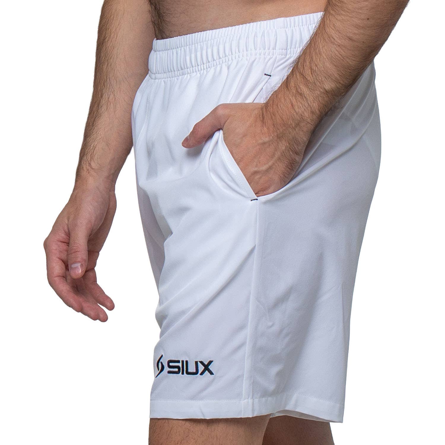 PANTALÓN CORTO SIUX MATCH 26 BLANCO