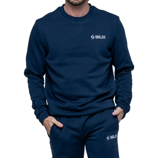 SUDADERA SIUX BASIC 26 LIGHT/AZUL/BLANCO