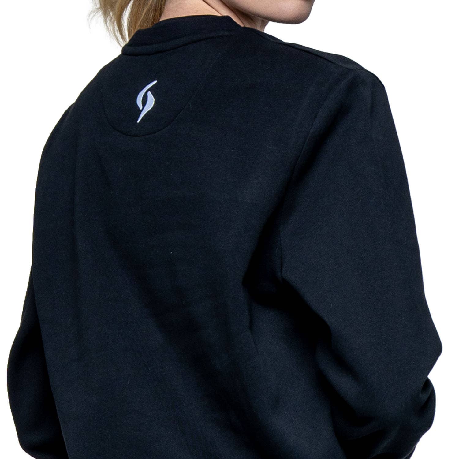 SUDADERA SIUX BASIC 26 NEGRO