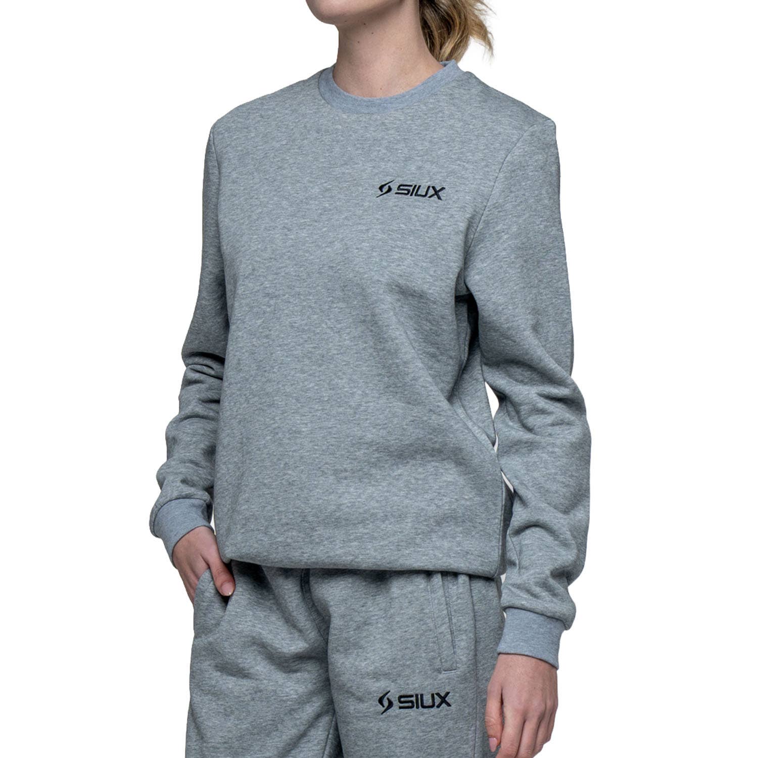 SUDADERA SIUX BASIC 26 GRIS