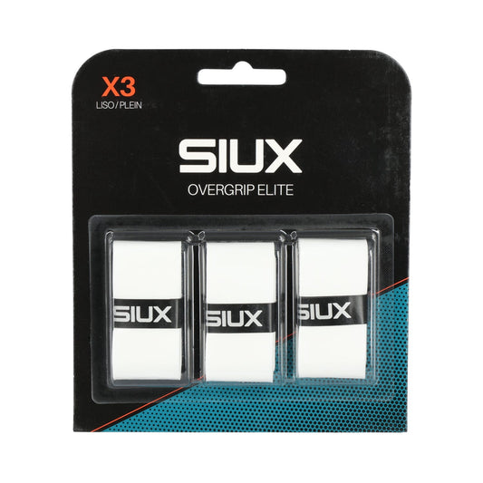 BLÍSTER 3 UDS OVERGRIP SIUX ELITE BLANCO