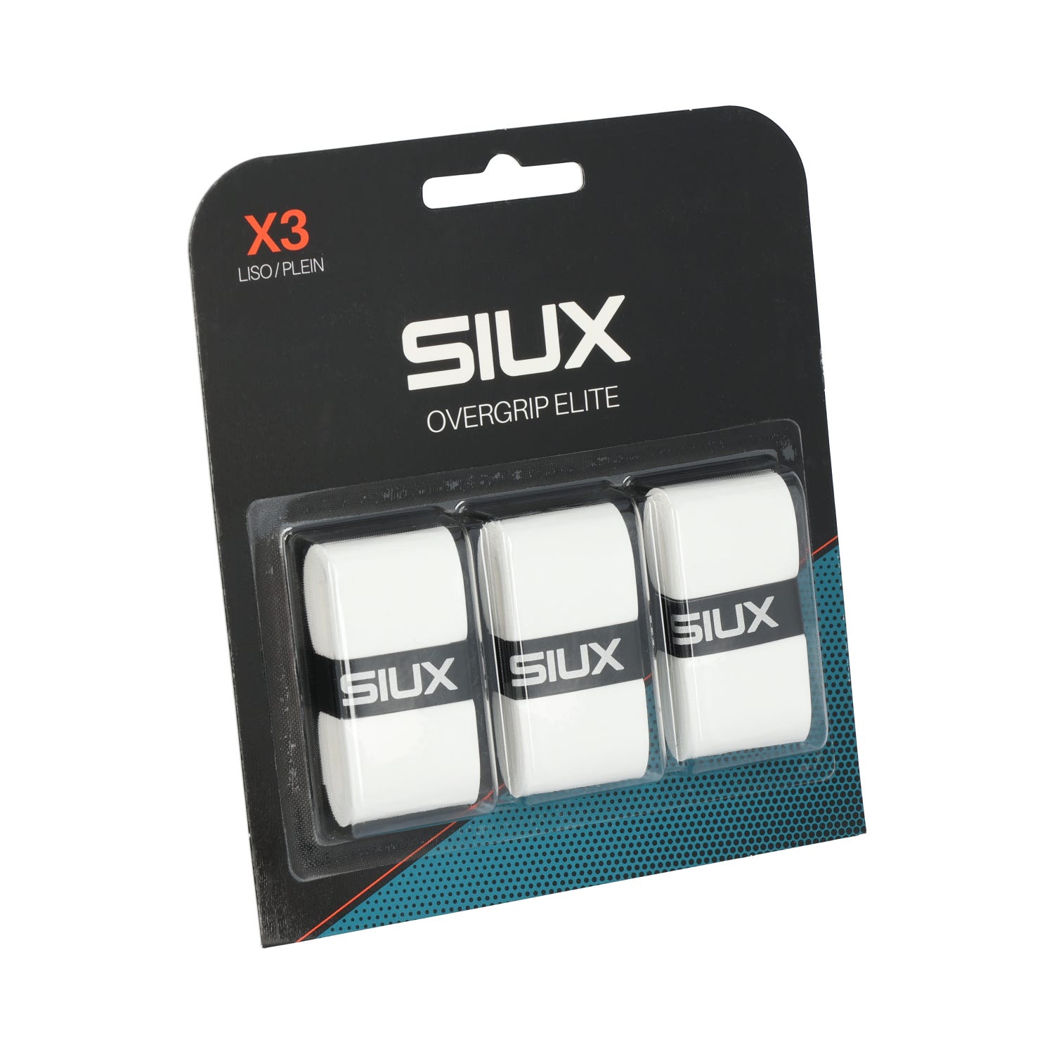 BLÍSTER 3 UDS OVERGRIP SIUX ELITE BLANCO