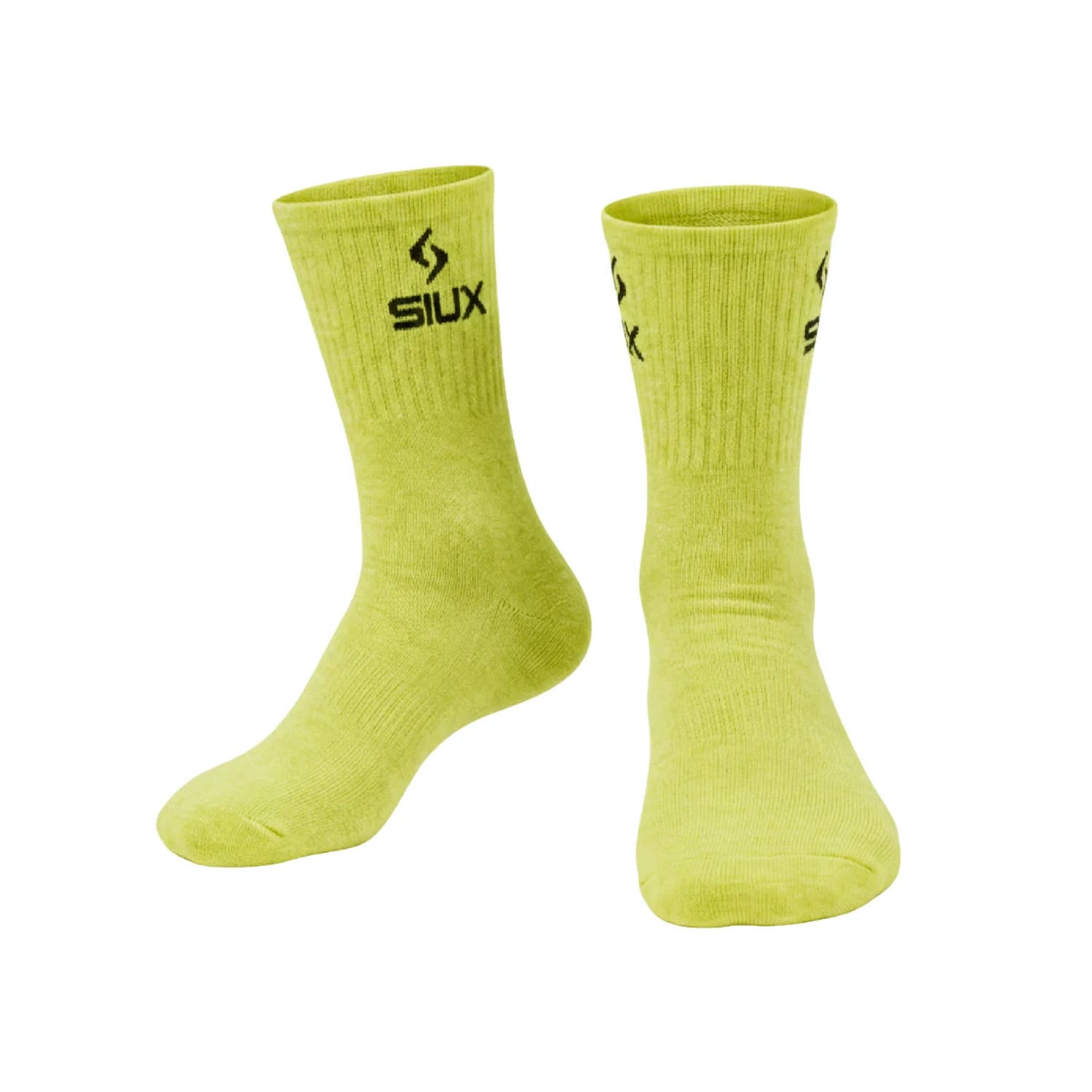 PACK 2 CALCETINES SIUX GROOVE CAÑA ALTA VERDE VIOLETA
