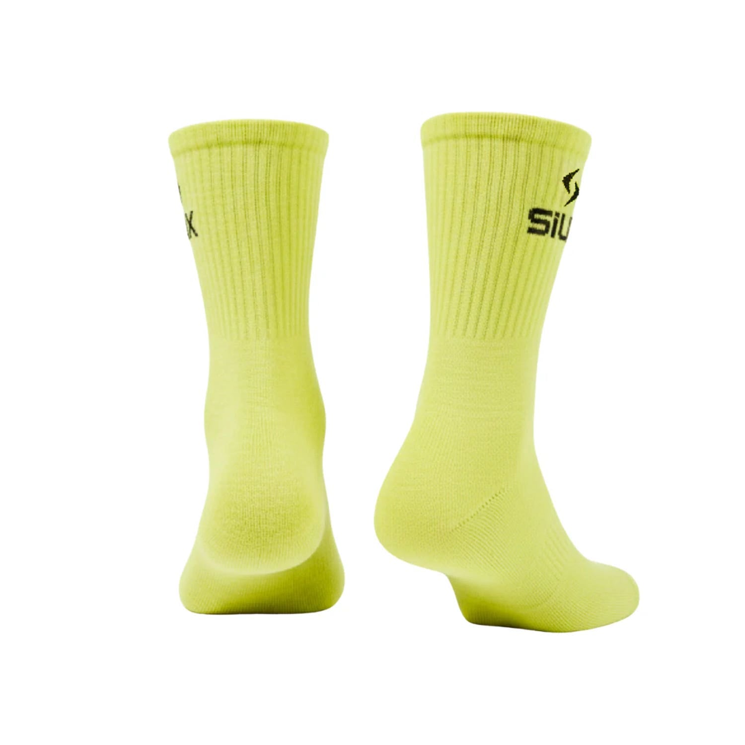PACK 2 CALCETINES SIUX GROOVE CAÑA ALTA VERDE VIOLETA