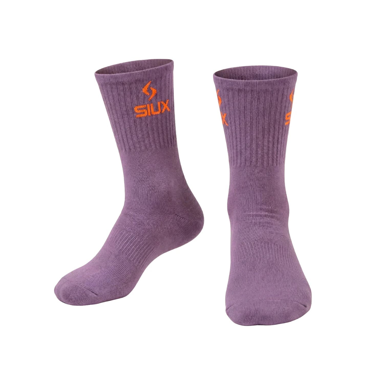PACK 2 CALCETINES SIUX GROOVE CAÑA ALTA VERDE VIOLETA