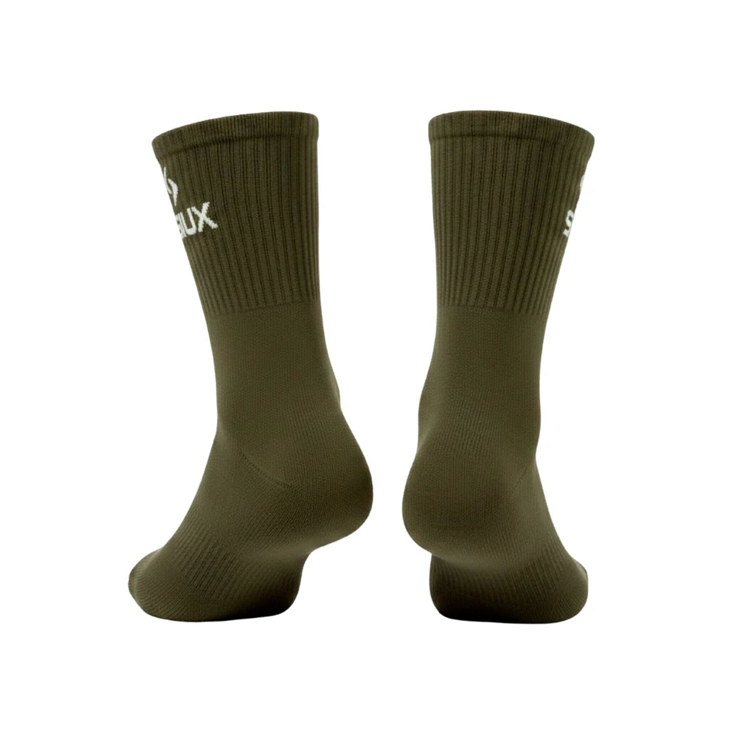 PACK 2 CALCETINES SIUX GROOVE CAÑA ALTA VERDE BLANCO