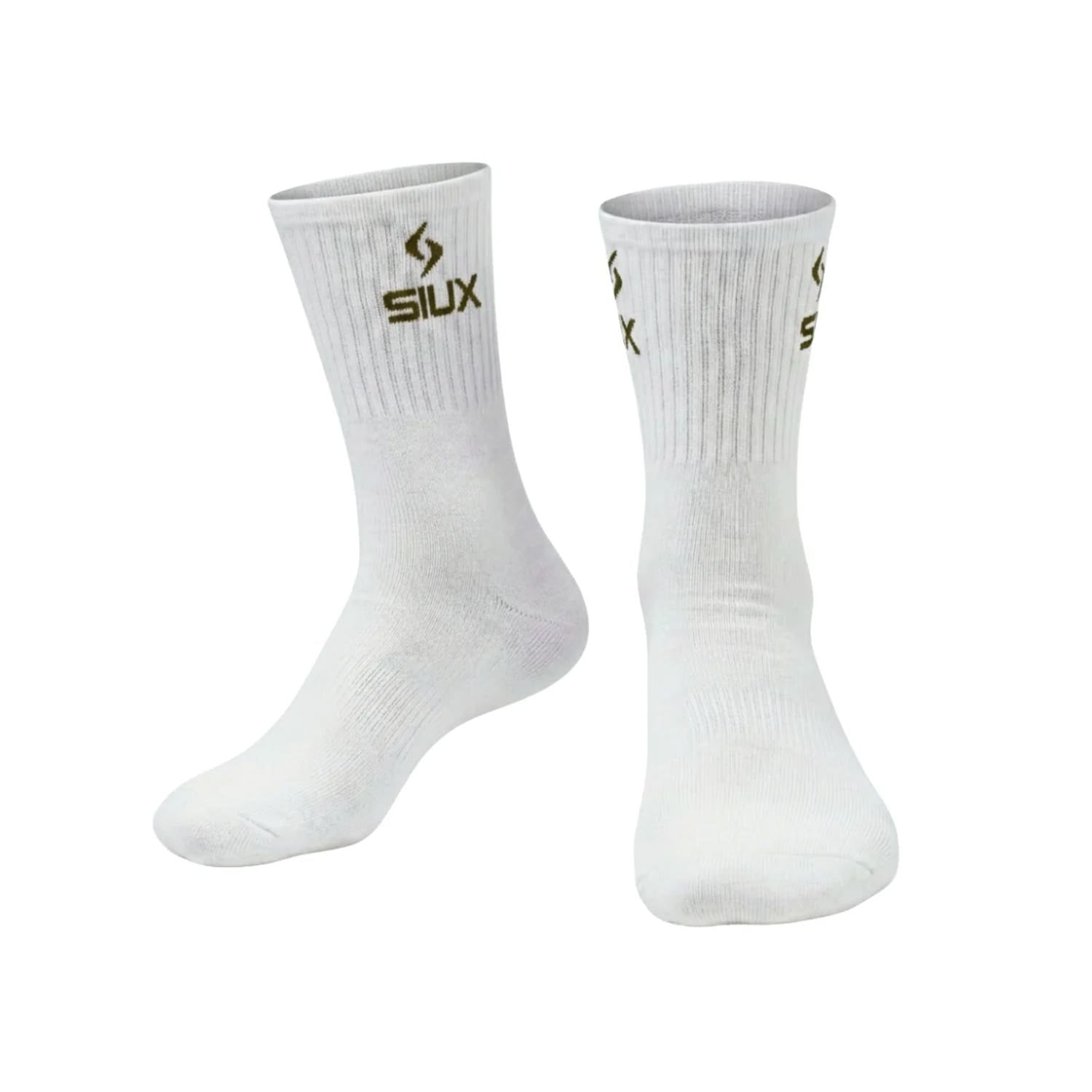 PACK 2 CALCETINES SIUX GROOVE CAÑA ALTA VERDE BLANCO