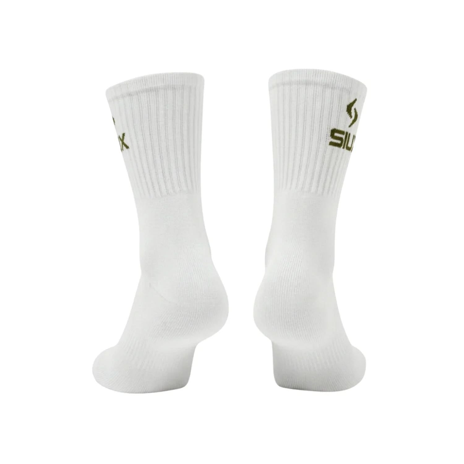 PACK 2 CALCETINES SIUX GROOVE CAÑA ALTA VERDE BLANCO