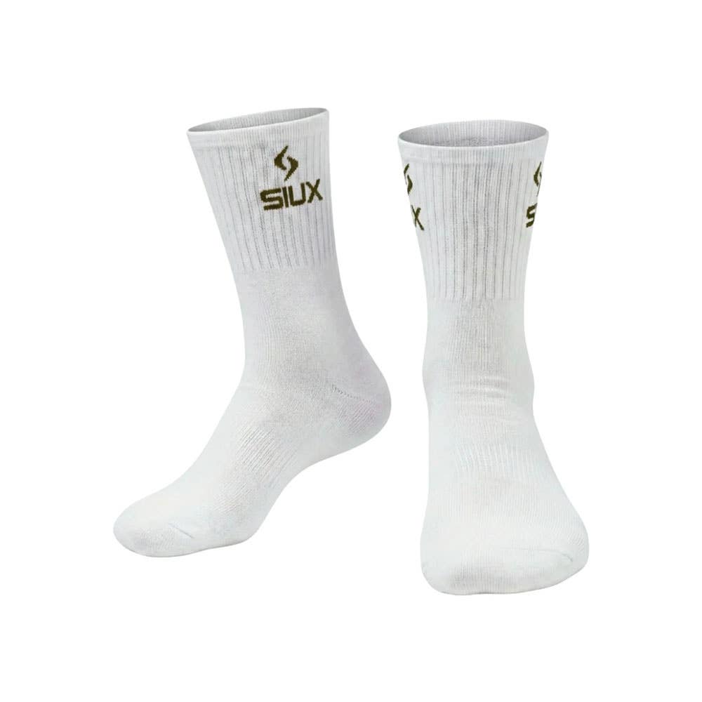 PACK 3 CALCETINES SIUX BASIC 26 CAÑA ALTA BLANCO