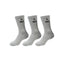 PACK 3 CALCETINES SIUX BASIC 26 CAÑA ALTA GRIS