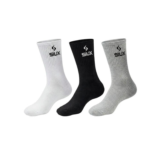 PACK 3 CALCETINES SIUX BASIC 26 CAÑA ALTA MIX