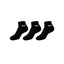PACK 3 CALCETINES SIUX BASIC 26 CAÑA CORTA NEGRO