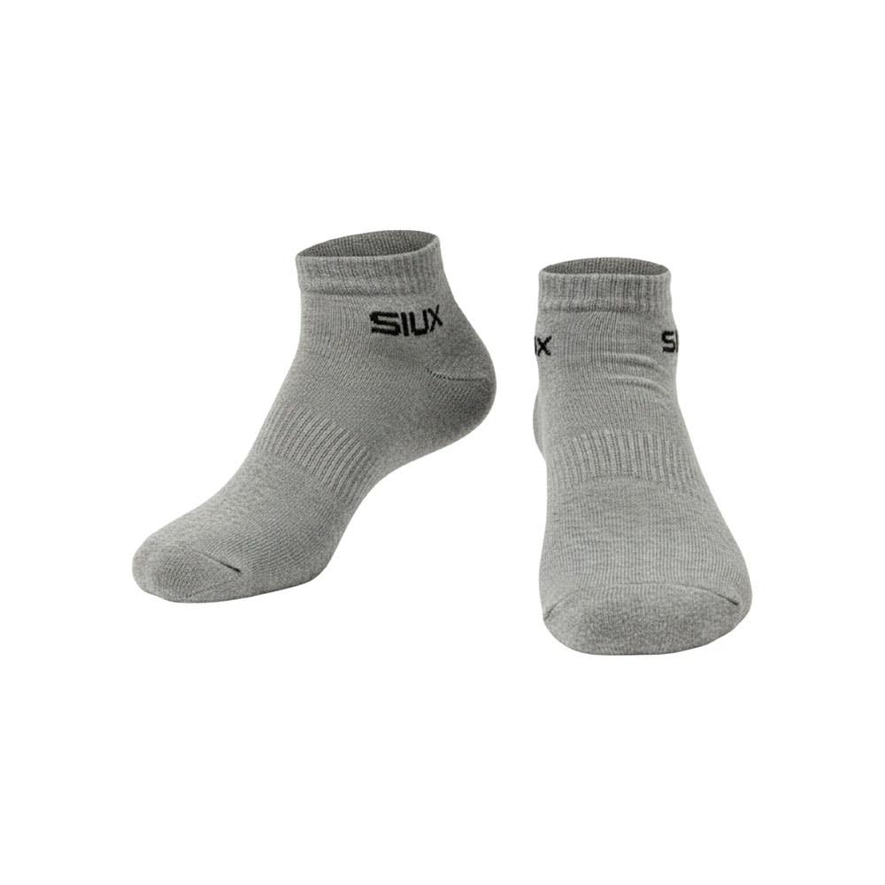 PACK 3 CALCETINES SIUX BASIC 26 CAÑA CORTA GRIS