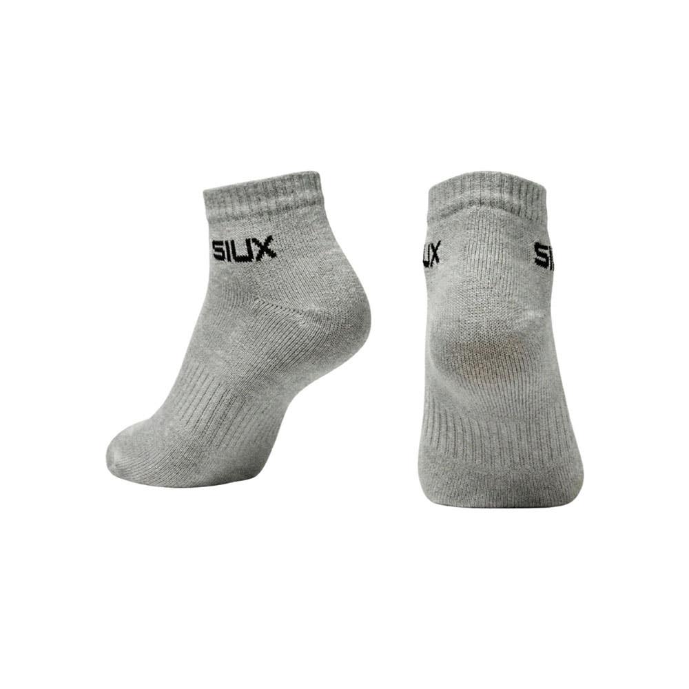 PACK 3 CALCETINES SIUX BASIC 26 CAÑA CORTA GRIS