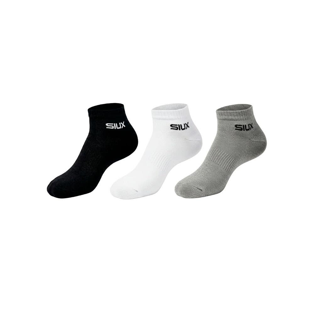 PACK 3 CALCETINES SIUX BASIC 26 CAÑA CORTA MIX