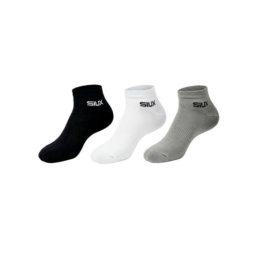 PACK 3 CALCETINES SIUX BASIC 26 CAÑA CORTA MIX