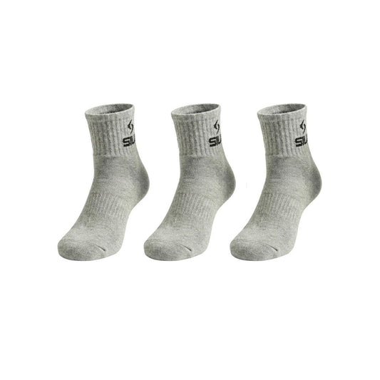 PACK 3 CALCETINES SIUX BASIC MEDIA CAÑA GRIS