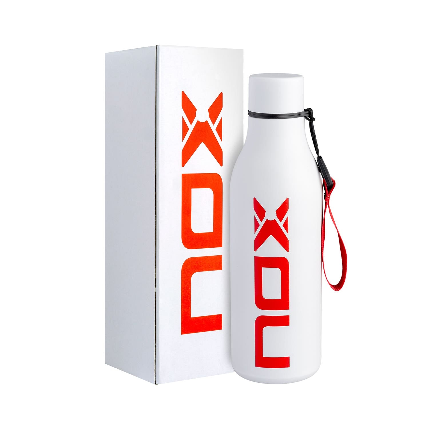 BOTELLA NOX 550ML DE ALUMINIJO BLANCA