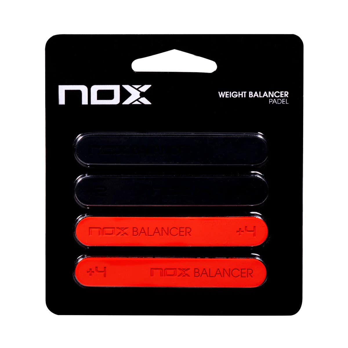 CAJA 12 UDS BLISTER (2UD) NOX WEIGHT BALANCER 2-4G