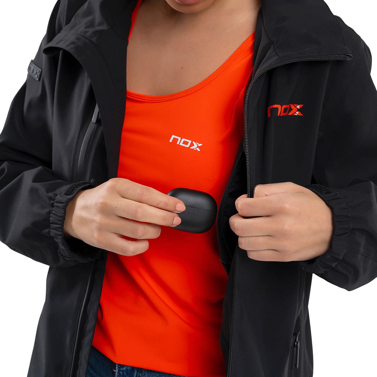 SOFTSHELL NOX TEAM MUJER NEGRO