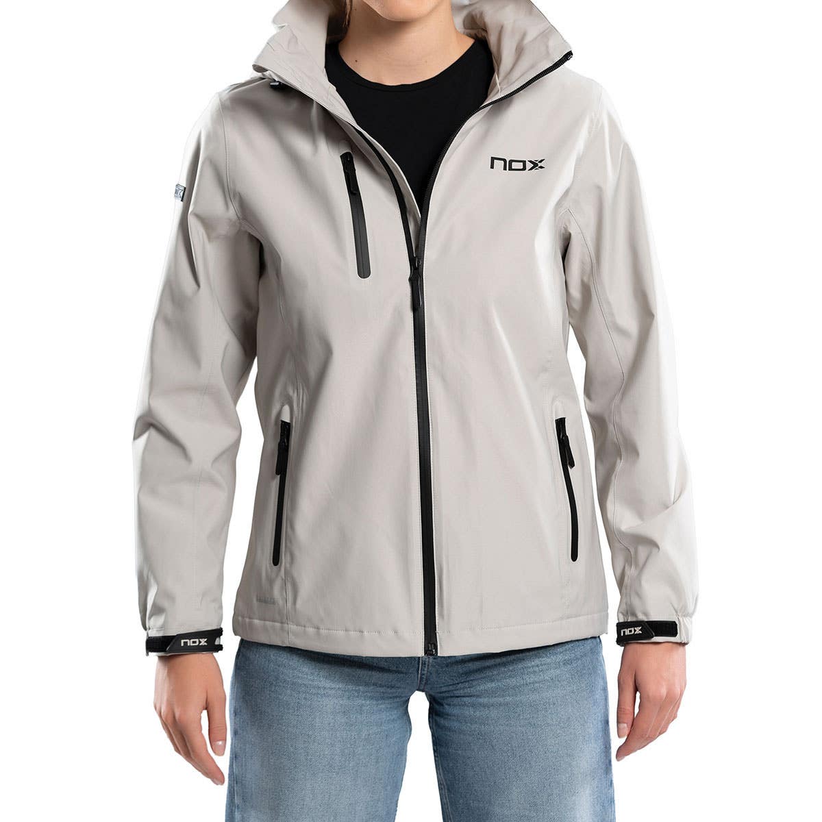SOFTSHELL NOX TEAM MUJER GRIS
